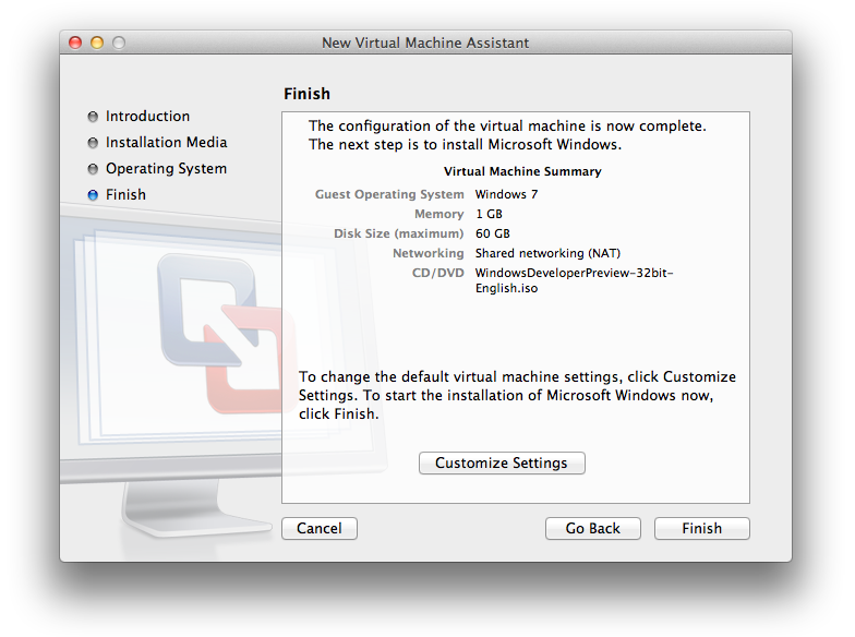 how to get adventureworks2012 to vmware fusion