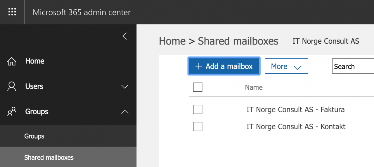 Setting Up A Shared Mailbox From Office 365 On A Mobile Device without